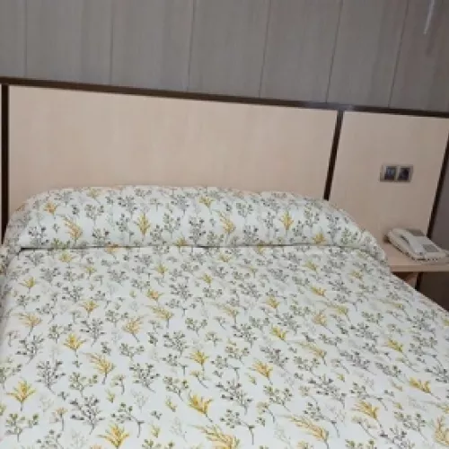 Dormitorio con cama principal