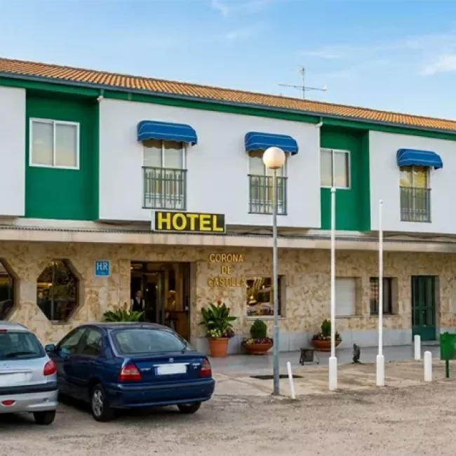 fachada del Hotel Corona de Castilla